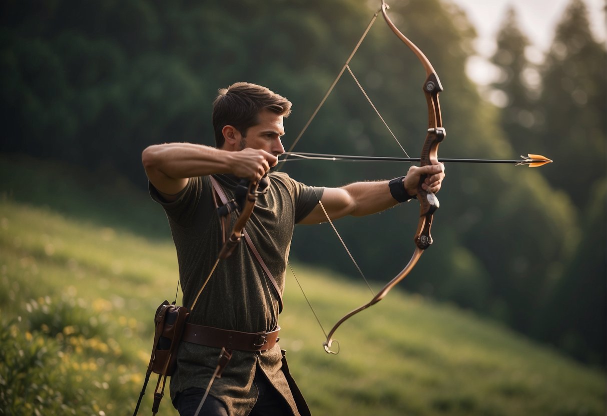 Traditional Archery English Longbow Shooting Tips