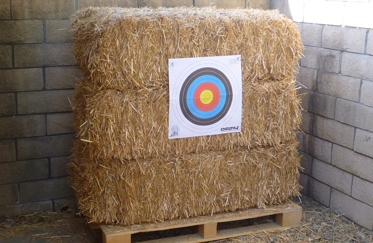 haybales stand