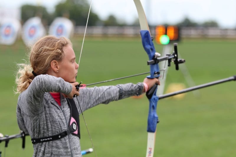 Kid Starting Field Archery on Public Land