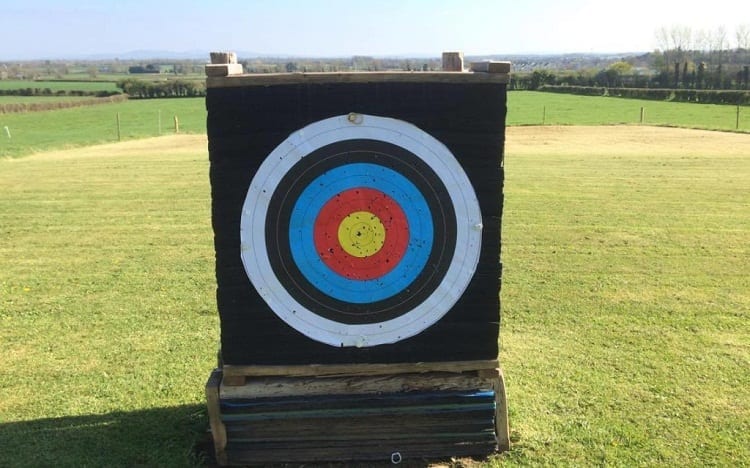 wooden target box