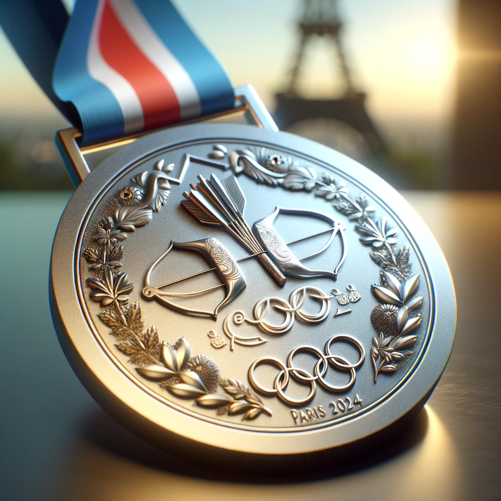 Silver medal - Paris 2024 Olympic Games...