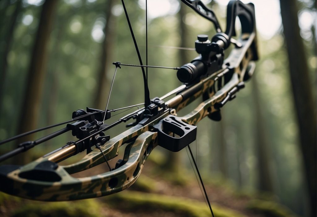 Modern compound bows, long distances, great bow for hunting mule deer....