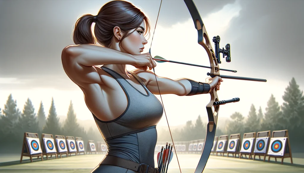 New bow, best bow for woman using a recurve bow...